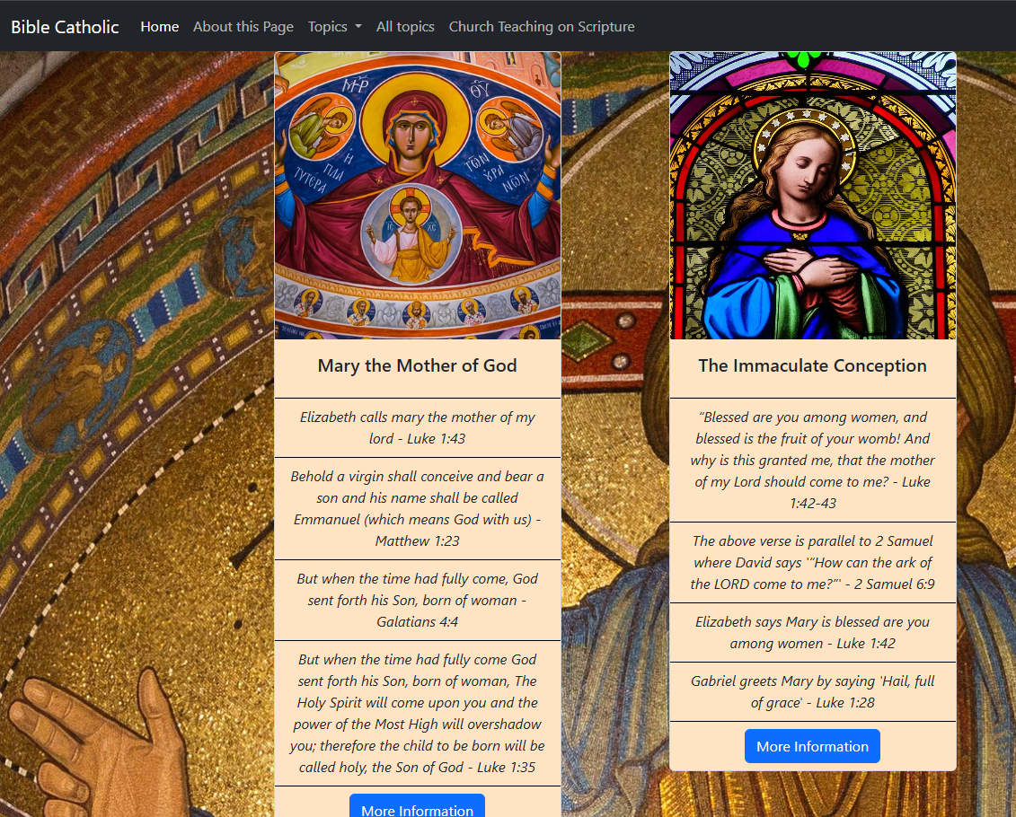 Bible Catholic Project Image